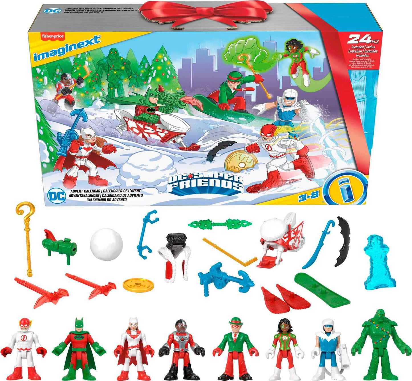 Fisher-Price Imaginext DC Super Friends Advent Calendar – 24 Surprises