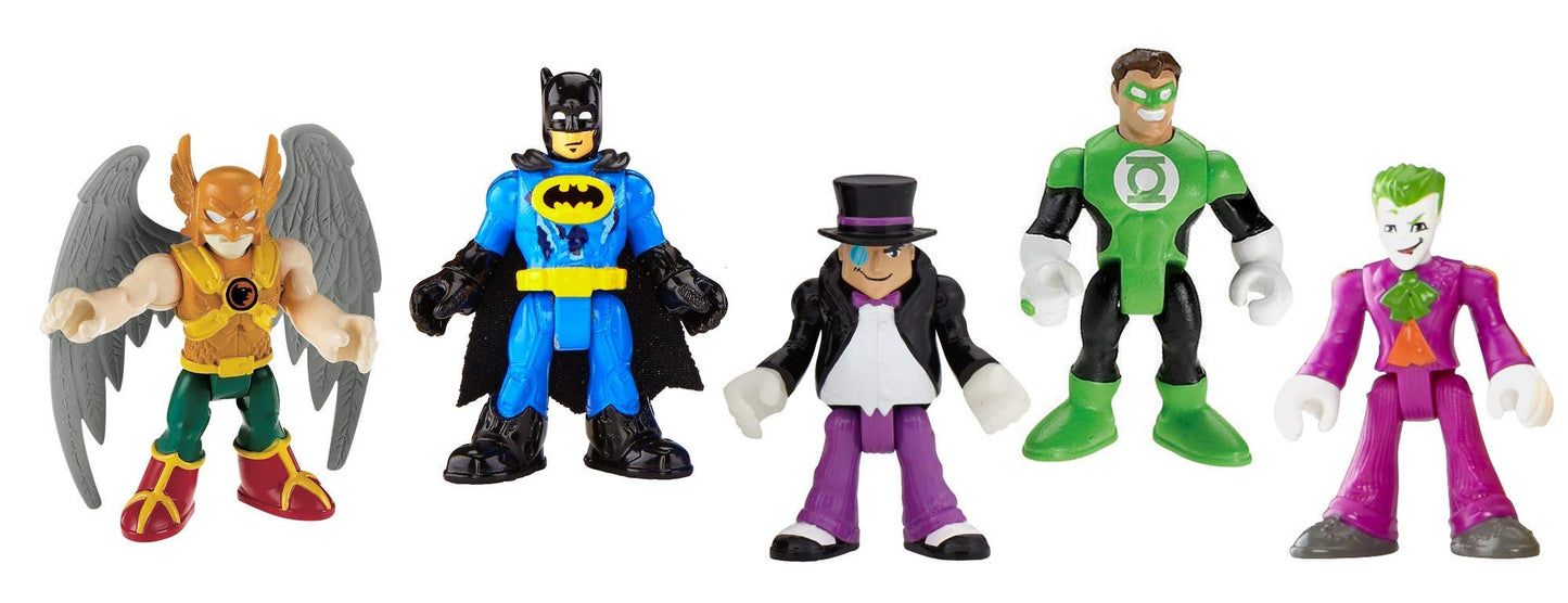 Fisher-Price Imaginext DC Super Friends: Heroes & Villains Pack – 5 Figure Set