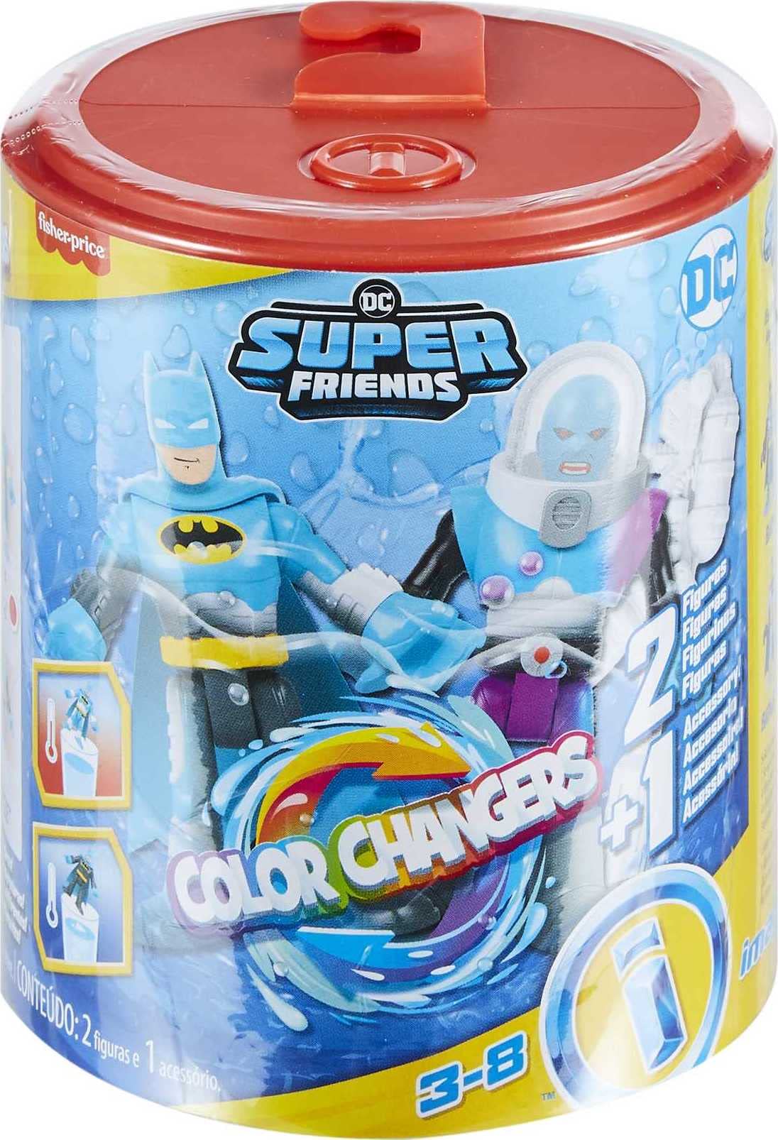 Fisher-Price Imaginext DC Super Friends Color Changers – Batman & Mr. Freeze