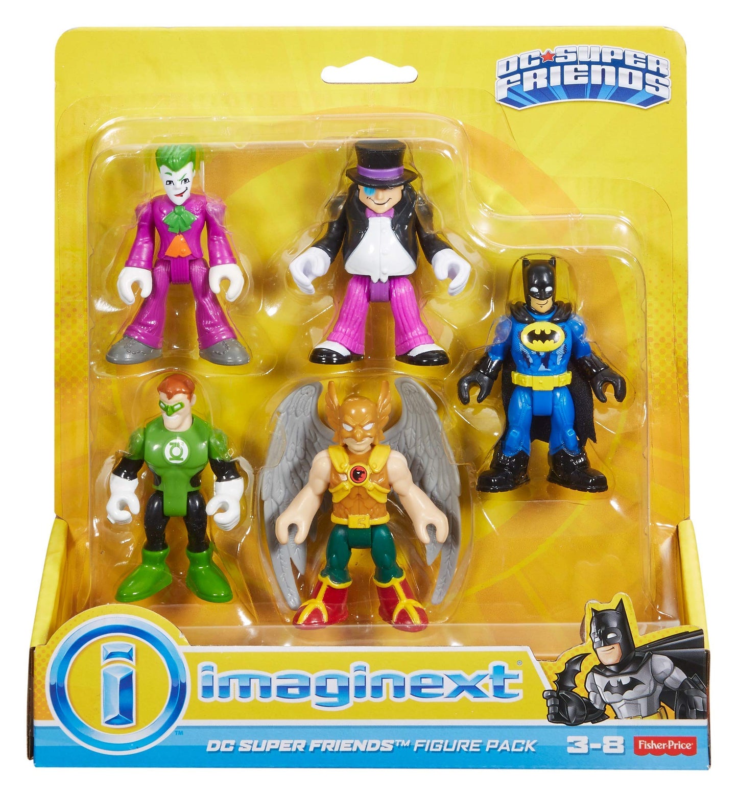 Fisher-Price Imaginext DC Super Friends: Heroes & Villains Pack – 5 Figure Set