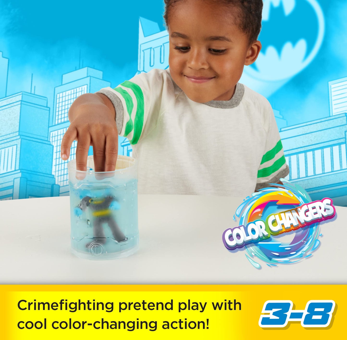 Fisher-Price Imaginext DC Super Friends Color Changers – Batman & Mr. Freeze