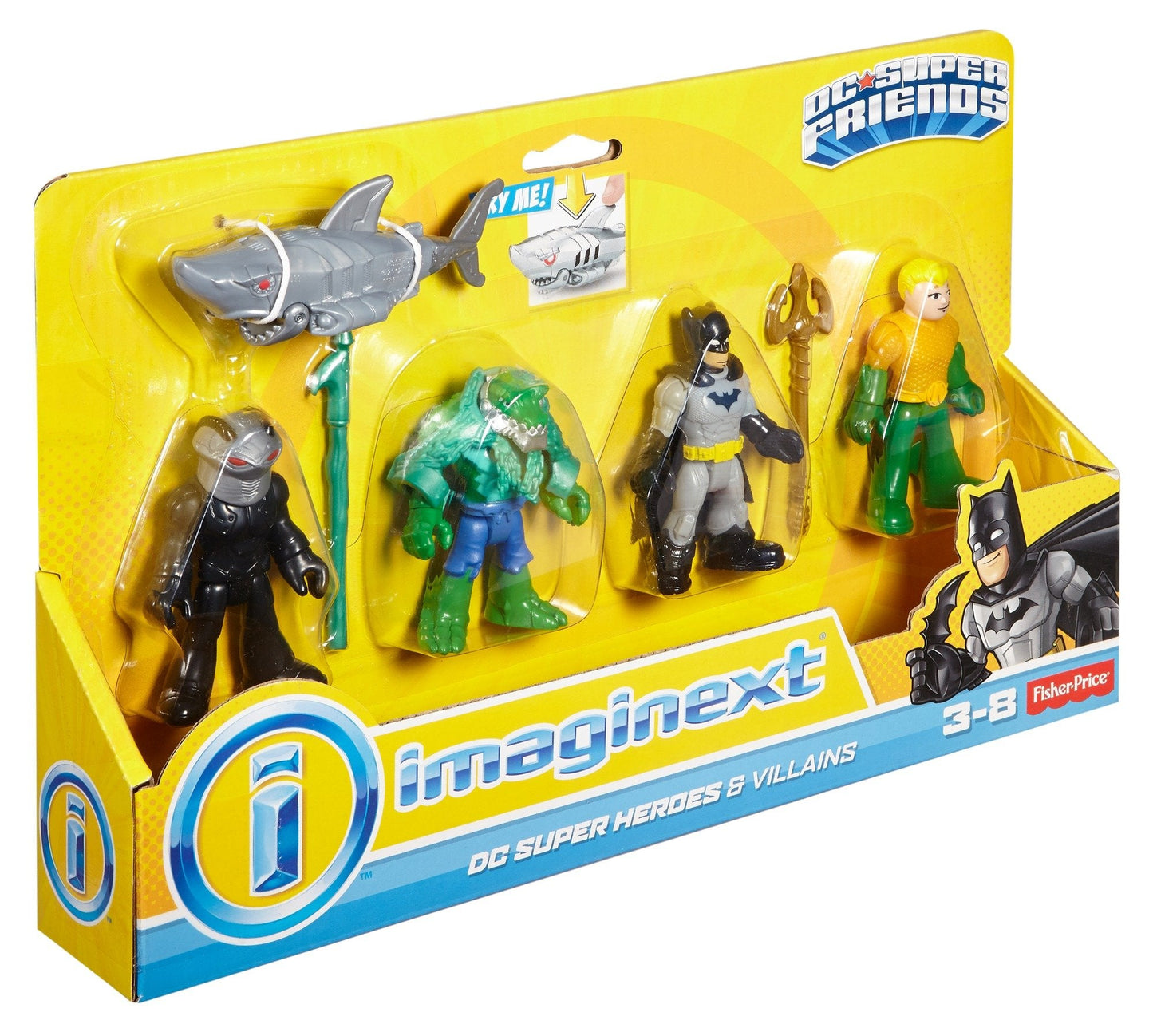 Fisher-Price Imaginext DC Heroes & Villains Action Figures Pack