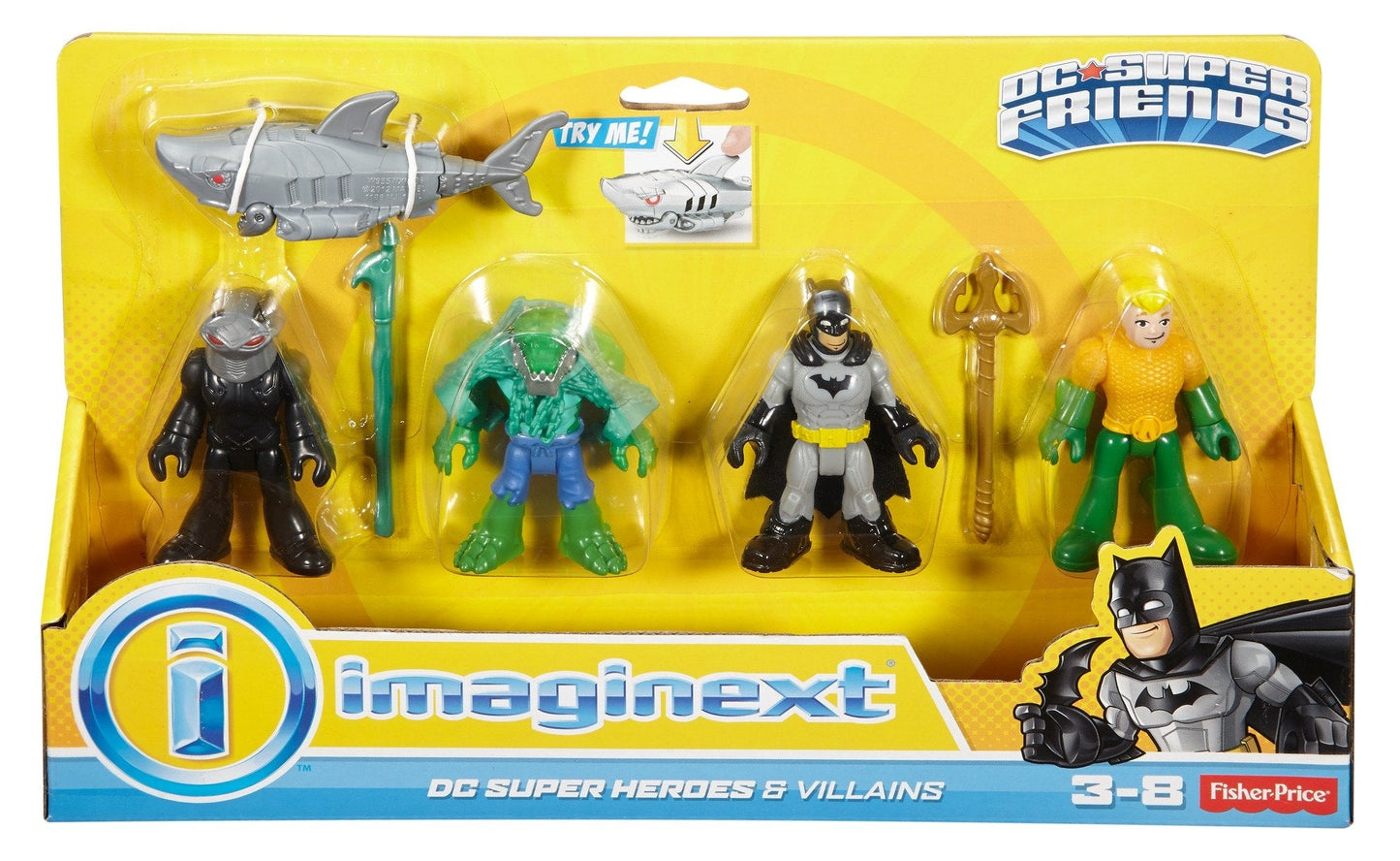 Fisher-Price Imaginext DC Heroes & Villains Action Figures Pack