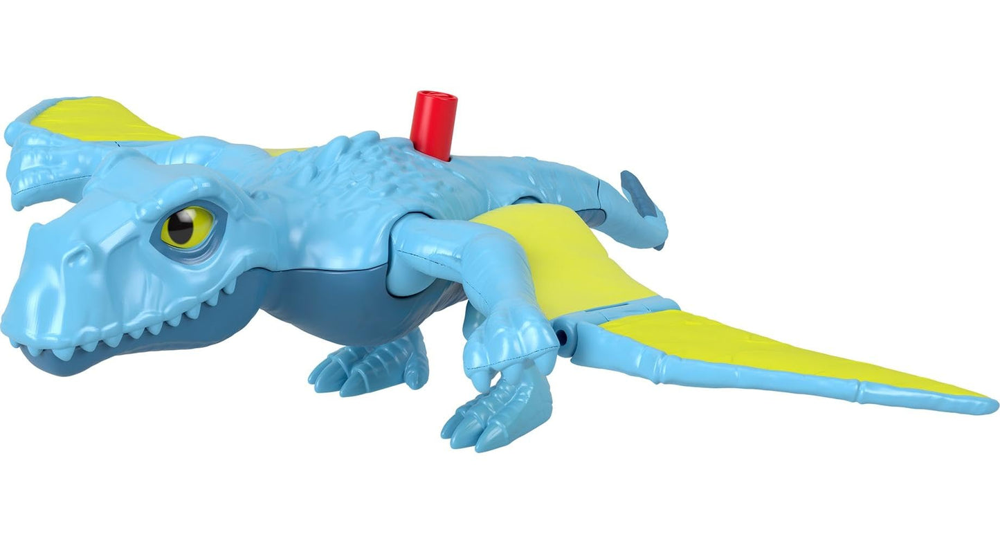 Fisher-Price Imaginext Jurassic World Dimorphodon Wing Motion Action Figure — 7.5-Inch Dino Toy
