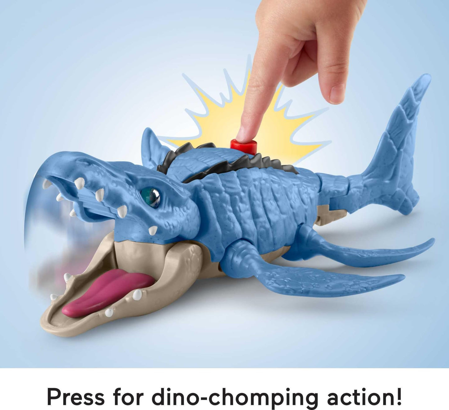 Fisher-Price Imaginext Jurassic World Dino Chopper with Owen Grady – 3 Dinosaurs & Helicopter for Preschool Play