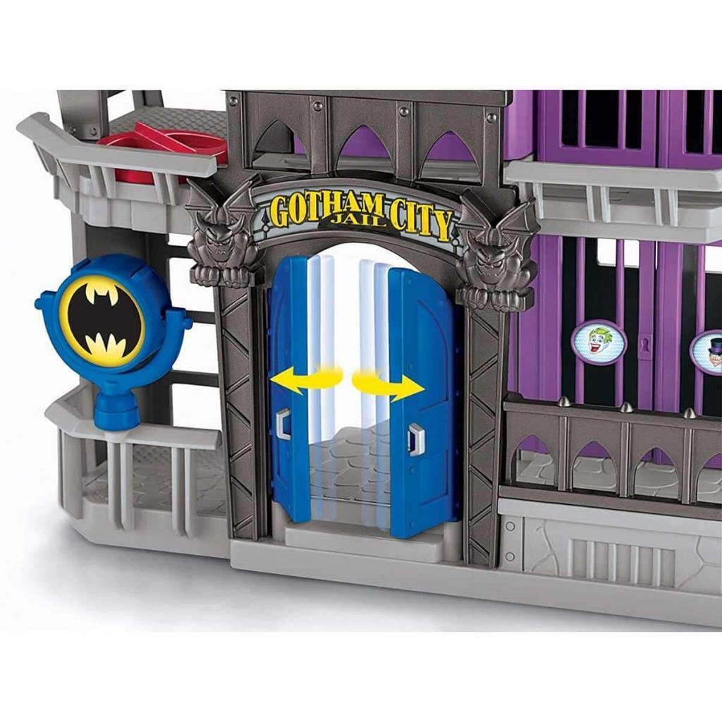 Fisher-Price Imaginext Gotham City Jail Playset with Batman & Bane Figures | DC Super Friends