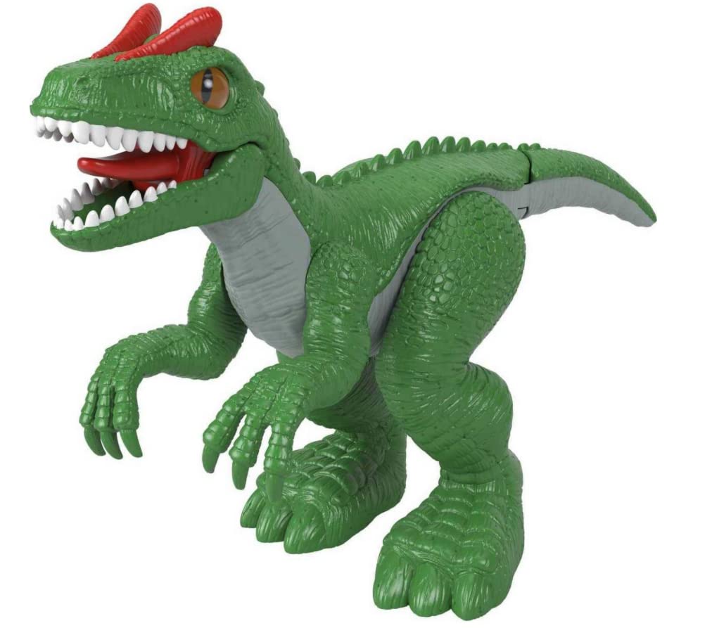 Fisher-Price Imaginext Jurassic World Camp Cretaceous Allosaurus – Dino Figure for Imaginative Play