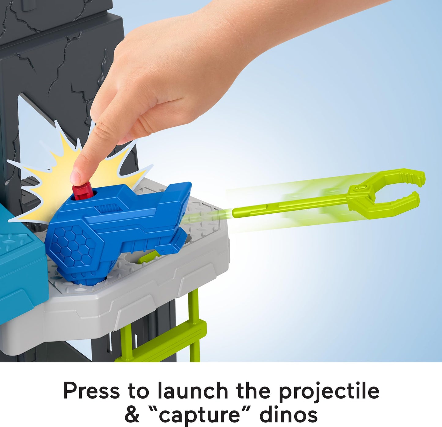 Fisher-Price Imaginext Jurassic World Scan & Glow Dino Playset – Lights, Sounds & Dr. Wu Figure | Ages 3+