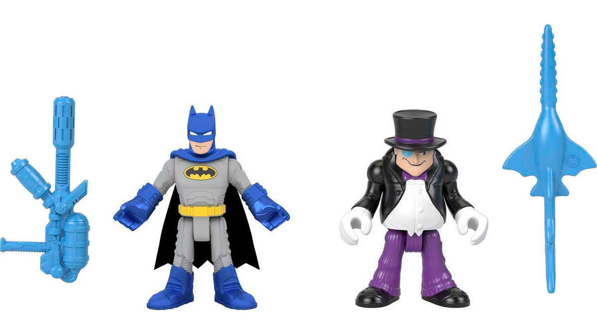 Fisher-Price Imaginext DC Super Friends Batman & The Penguin Figure Set — Ages 3–8