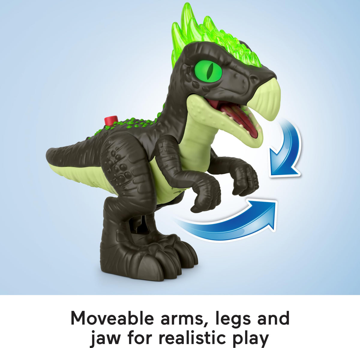 Fisher-Price Imaginext Jurassic World Dracorex XL 10-Inch Dino with Lights & Sounds