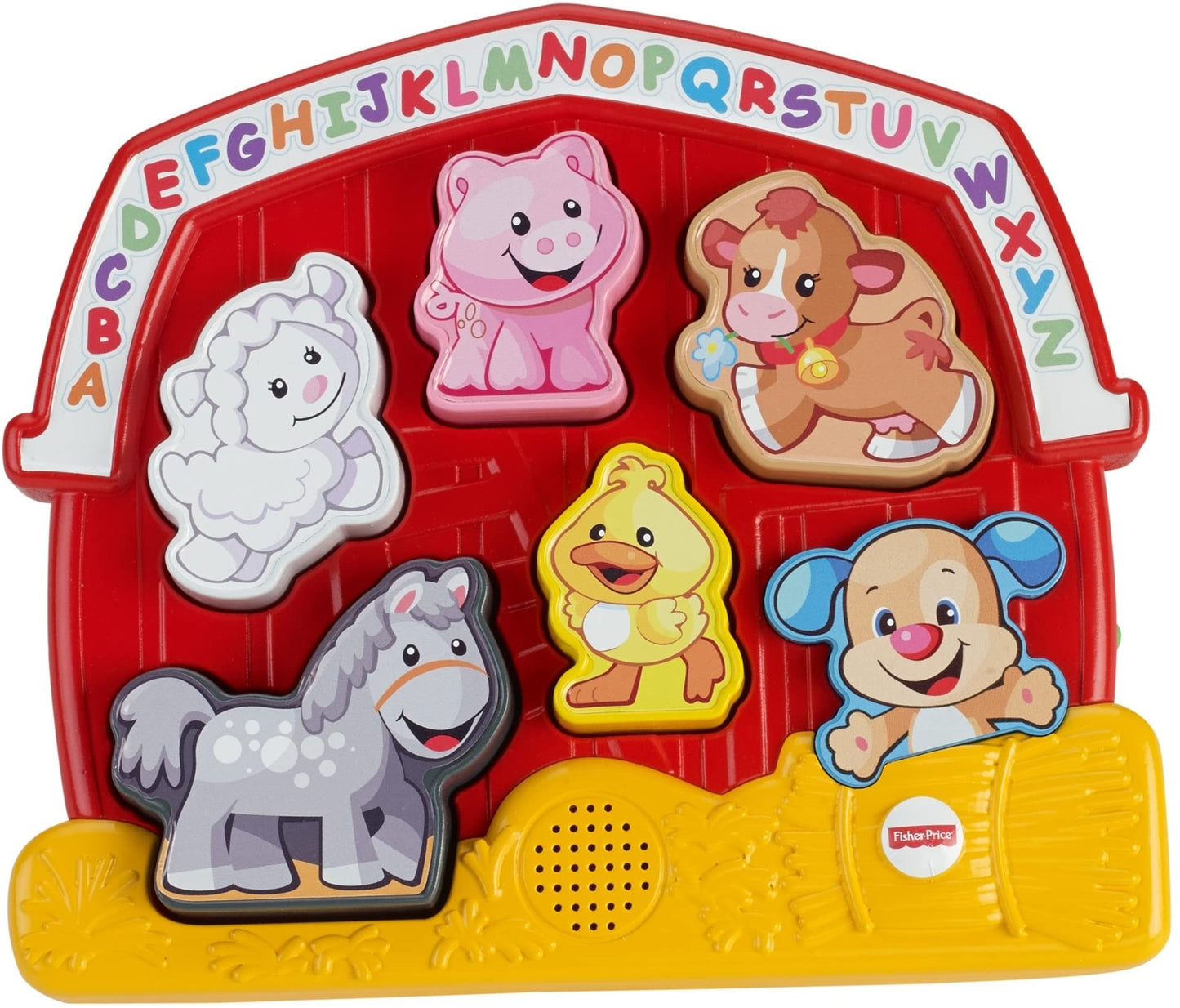 Fisher-Price Laugh & Learn Farm Animal Puzzle — Music, Shapes & Fun for Toddlers