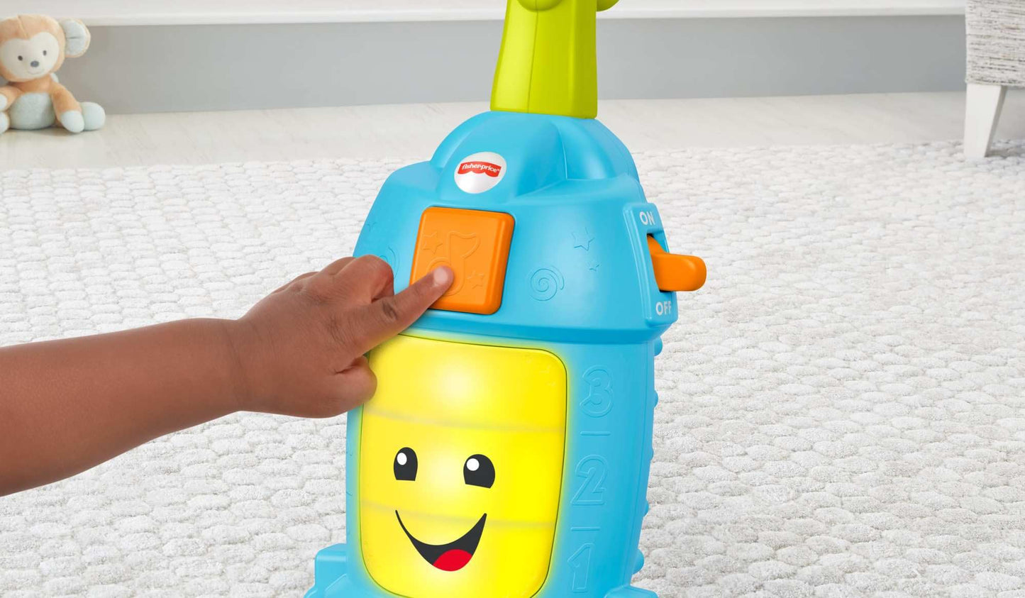 Fisher-Price Laugh and Learn Light-Up Vacuum Push Toy — Musical Learning for Toddlers