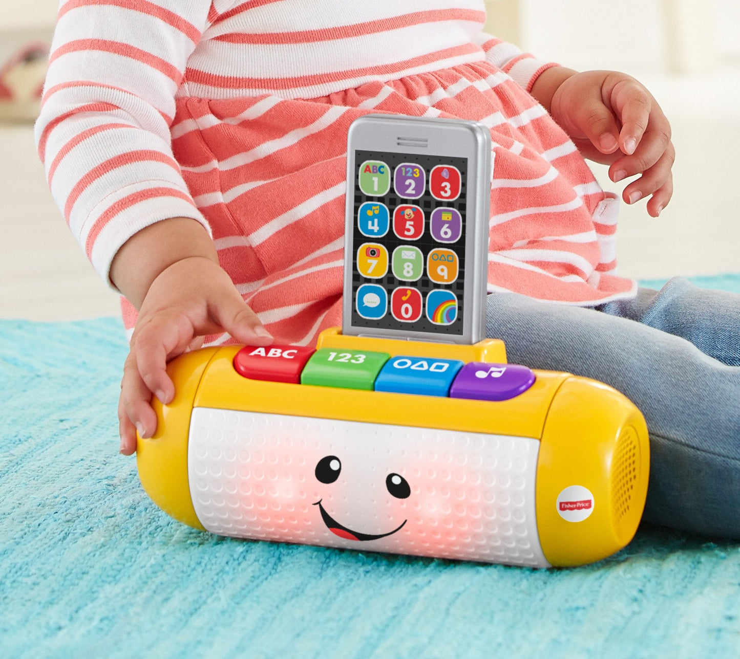 Fisher-Price Laugh & Learn Light Up Learning Speaker – Interactive Baby Toy