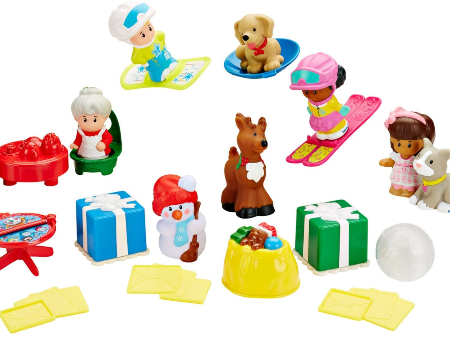 Fisher-Price Little People Advent Calendar — 24 Days of Holiday Figures & Accessories (Ages 1–5)