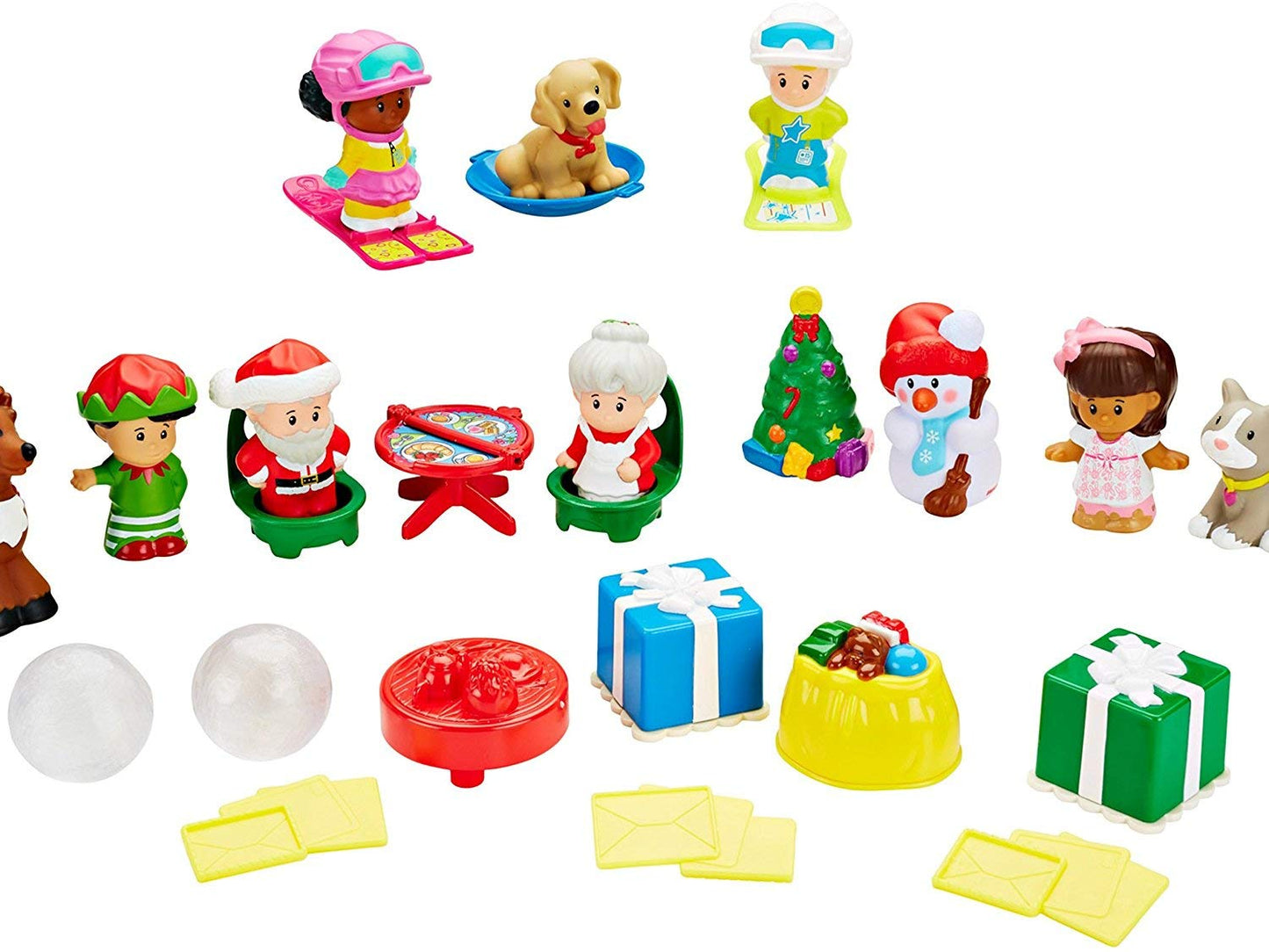 Fisher-Price Little People Advent Calendar — 24 Days of Holiday Figures & Accessories (Ages 1–5)
