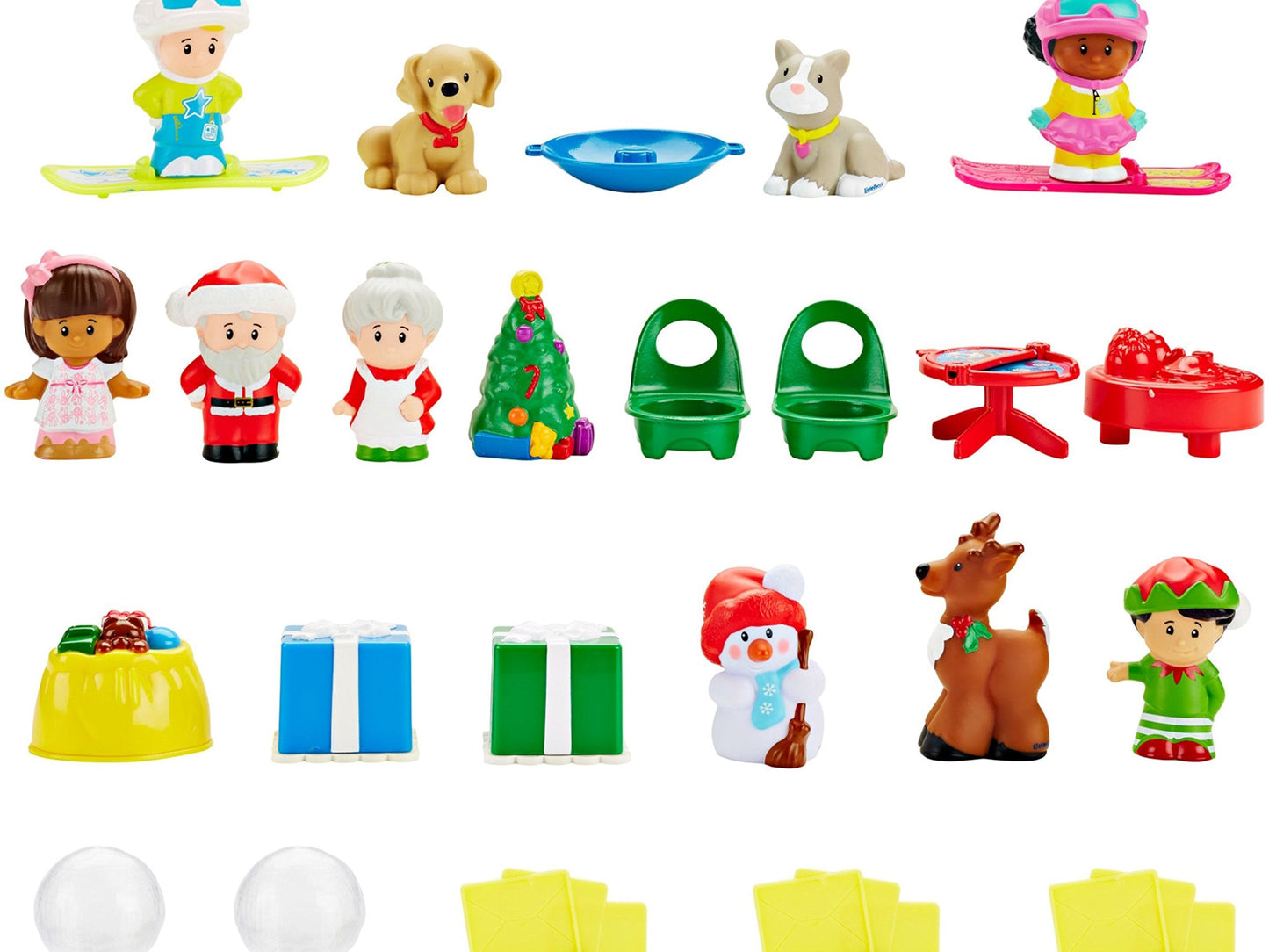 Fisher-Price Little People Advent Calendar — 24 Days of Holiday Figures & Accessories (Ages 1–5)