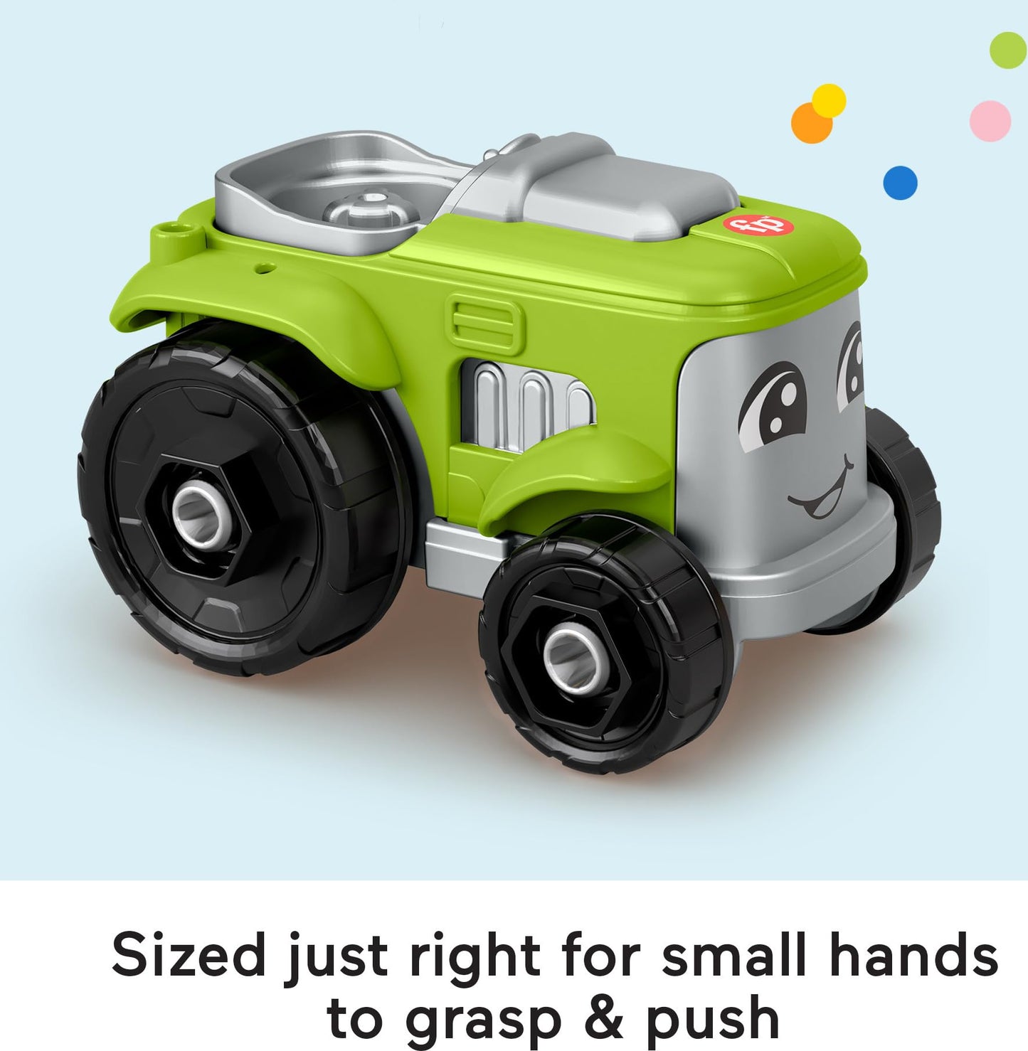Fisher-Price Little People Tractor and Farmer Figure | Toddler Pretend Play