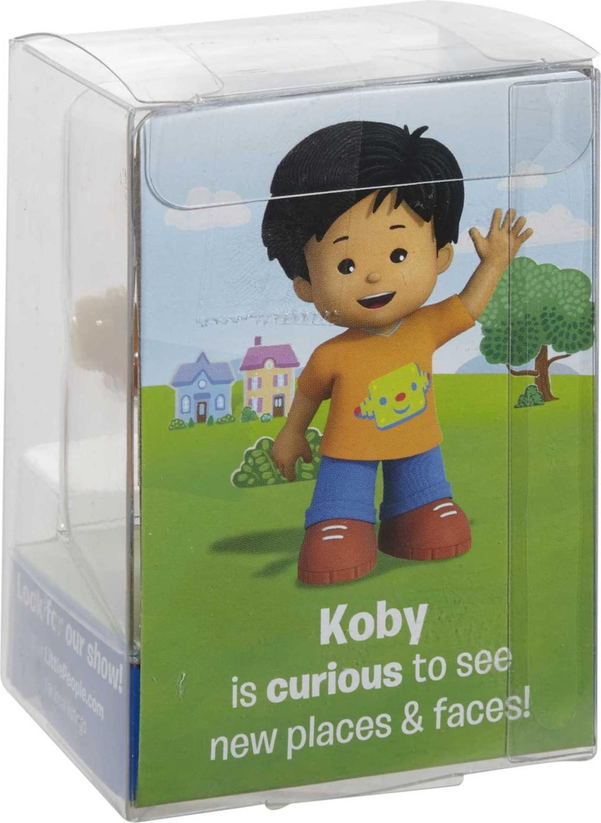 Fisher-Price Little People Koby – Curious Toddler Figure for Hands-On Play