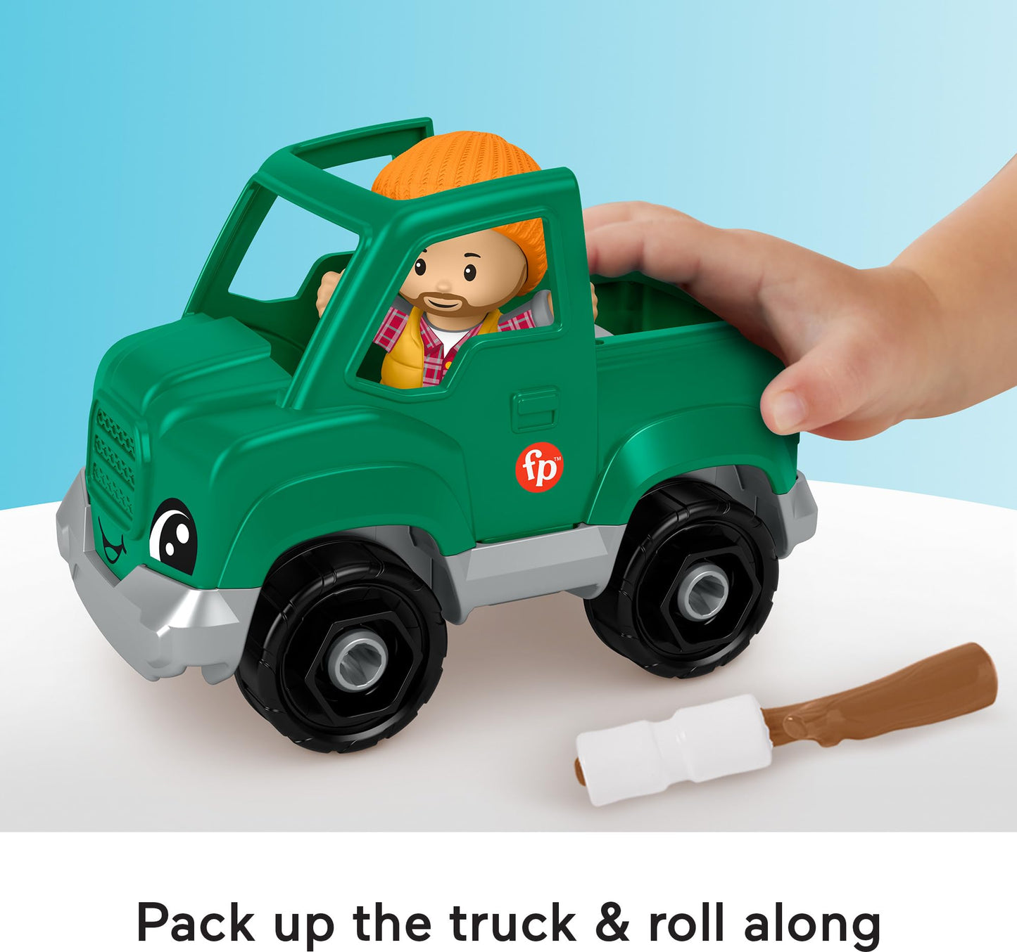 Fisher-Price Little People Time to Camp Set — Imaginative Camping Play for Toddlers