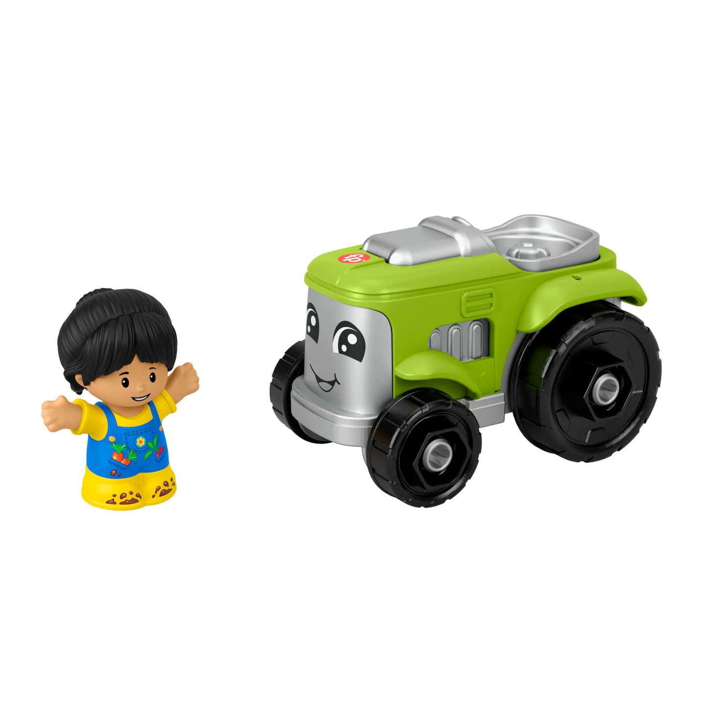 Fisher-Price Little People Tractor and Farmer Figure | Toddler Pretend Play