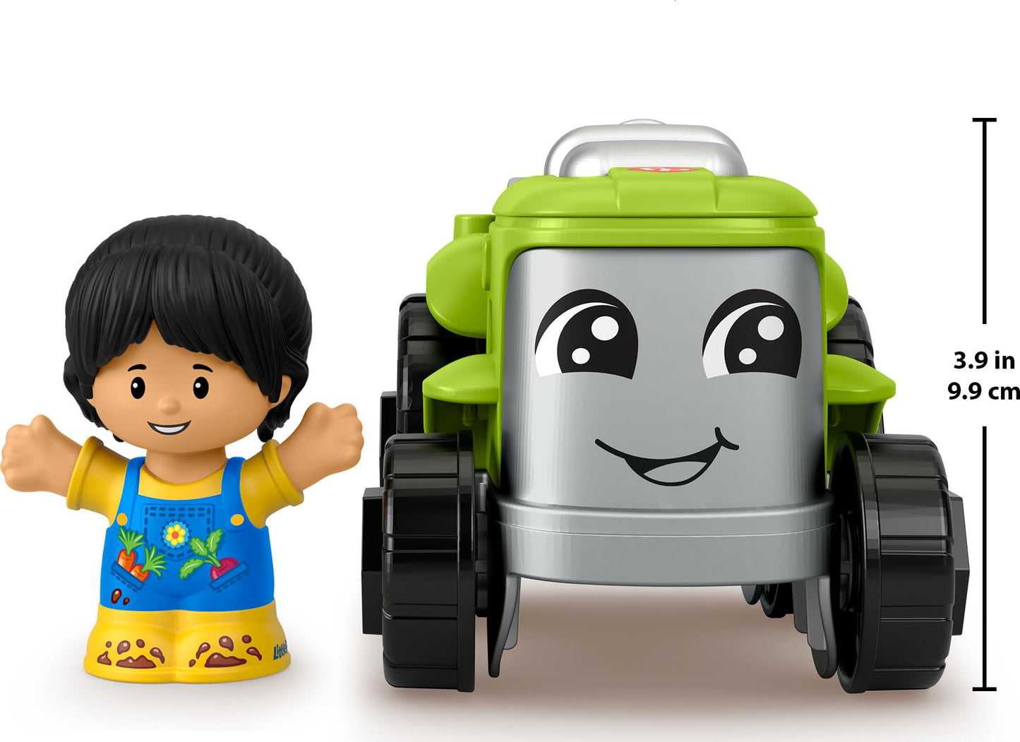 Fisher-Price Little People Tractor and Farmer Figure | Toddler Pretend Play