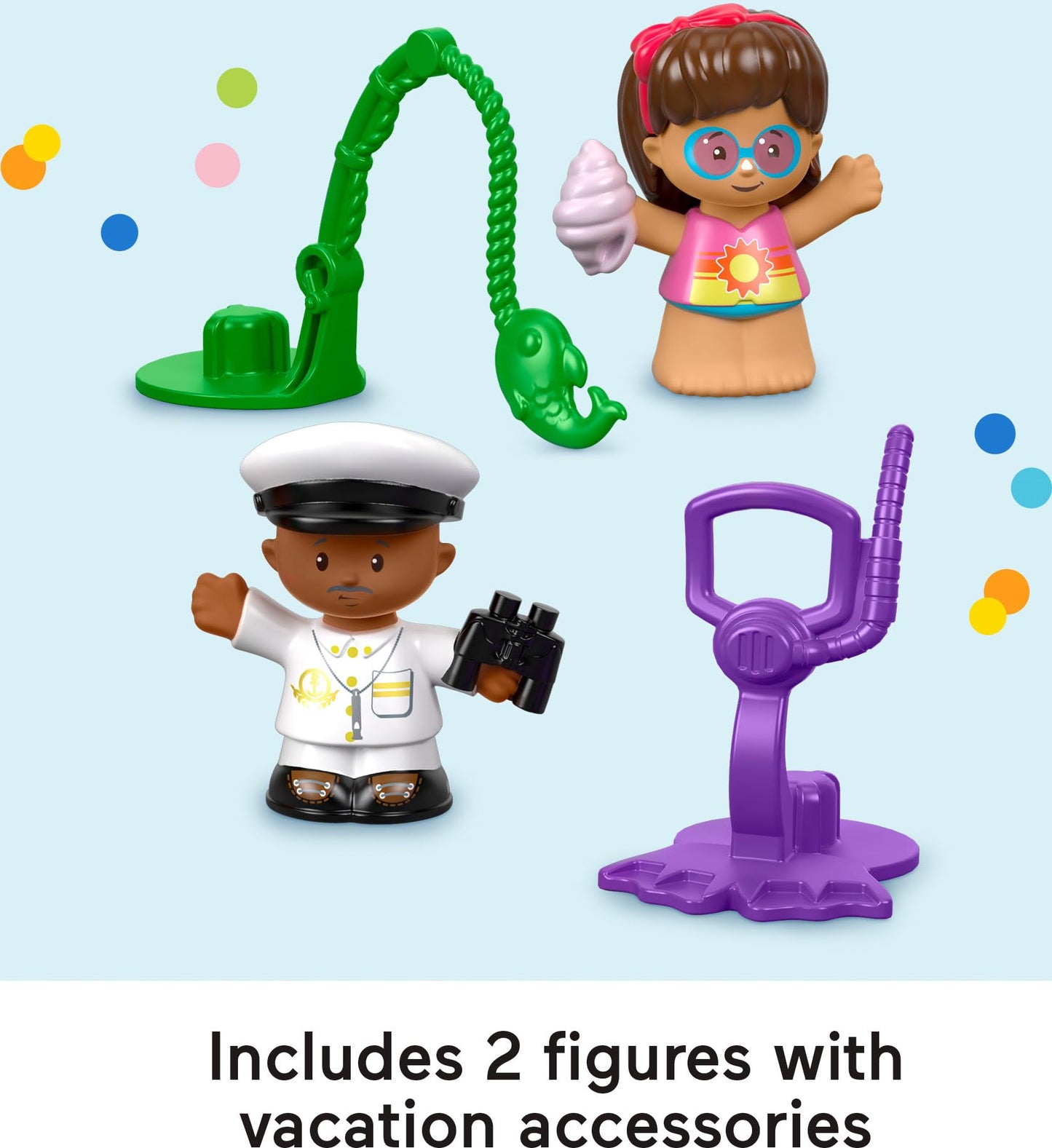 Fisher-Price Little People Travel Together Friend Ship – 2-in-1 Toddler Playset