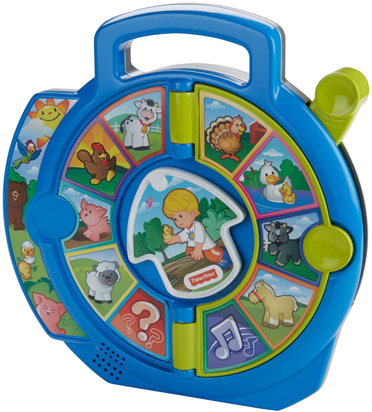 Fisher-Price Little People World of Animals See 'N Say — Music & Sounds Learning Toy for Ages 18+ Months