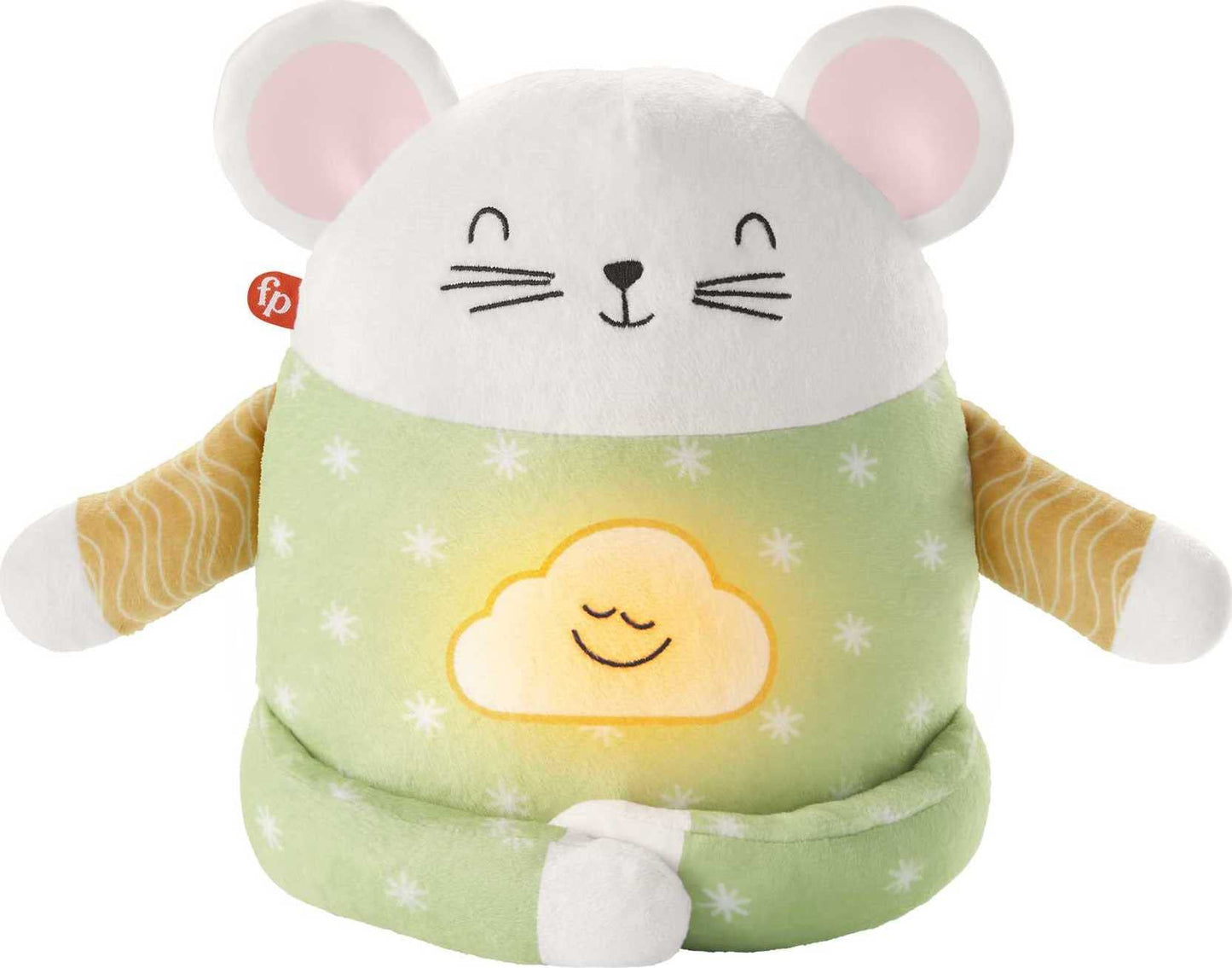 Fisher-Price Toddler Meditation Mouse – Mindfulness Plush with Guided Relaxation, Lights & Music