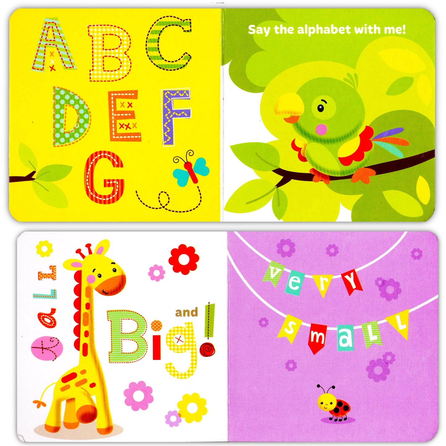 Fisher-Price My First Books: Set of 4 Board Books (ABC, Colors, Numbers, Opposites)