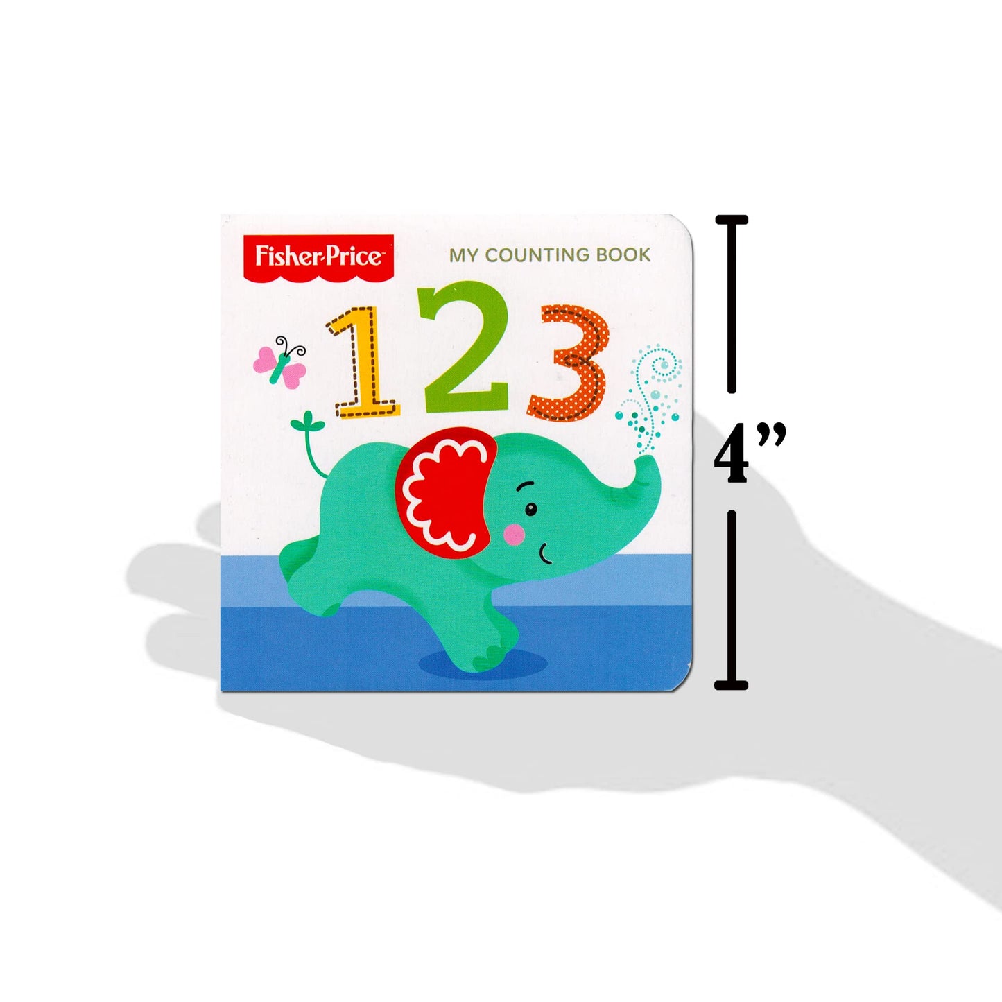 Fisher-Price My First Books: Set of 4 Board Books (ABC, Colors, Numbers, Opposites)