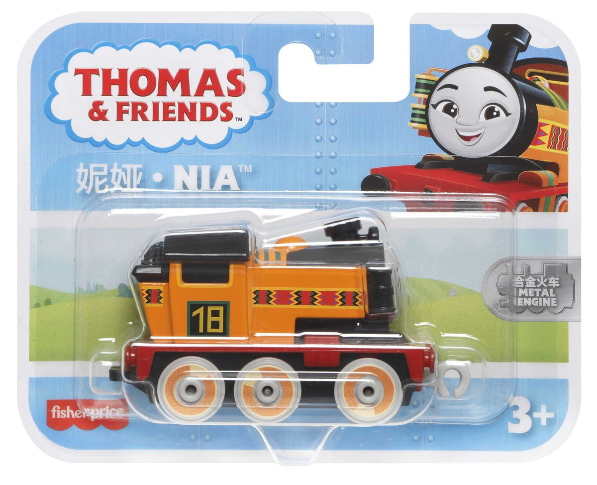 Fisher-Price Thomas & Friends Nia Push-Along Engine – Diecast Metal Train (8 cm)