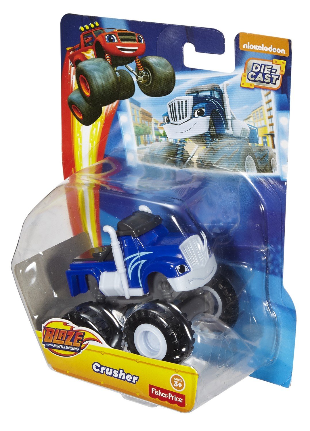 Fisher-Price Nickelodeon Blaze & The Monster Machines Crusher Core Die-Cast Truck