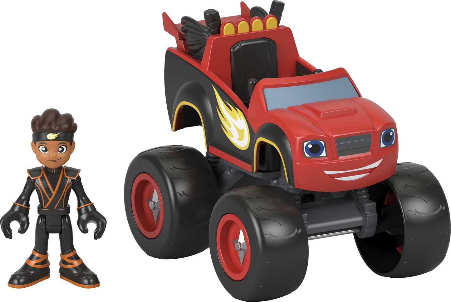 Fisher-Price Blaze & the Monster Machines Ninja AJ Truck & Figure Set — Preschool Racing
