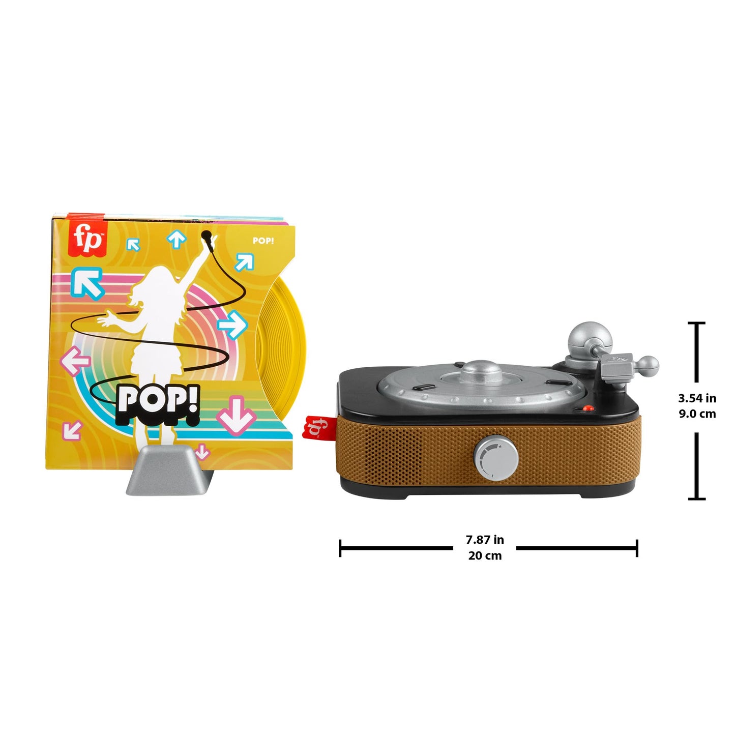 Fisher-Price Rockin’ Record Player – Musical Toy for Preschool Pretend Play