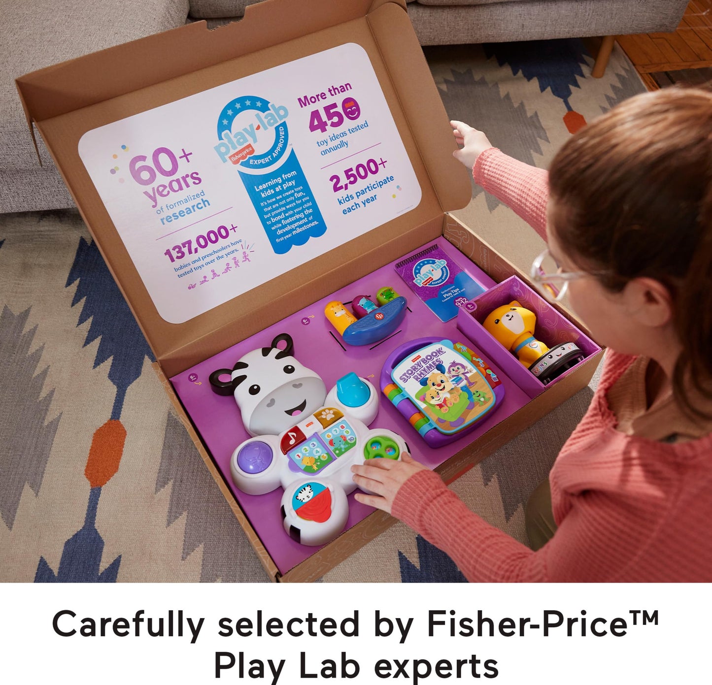 Fisher-Price Lets Walk and Talk Gift Set | Developmental Toys & Activity Guide for 9+ Months