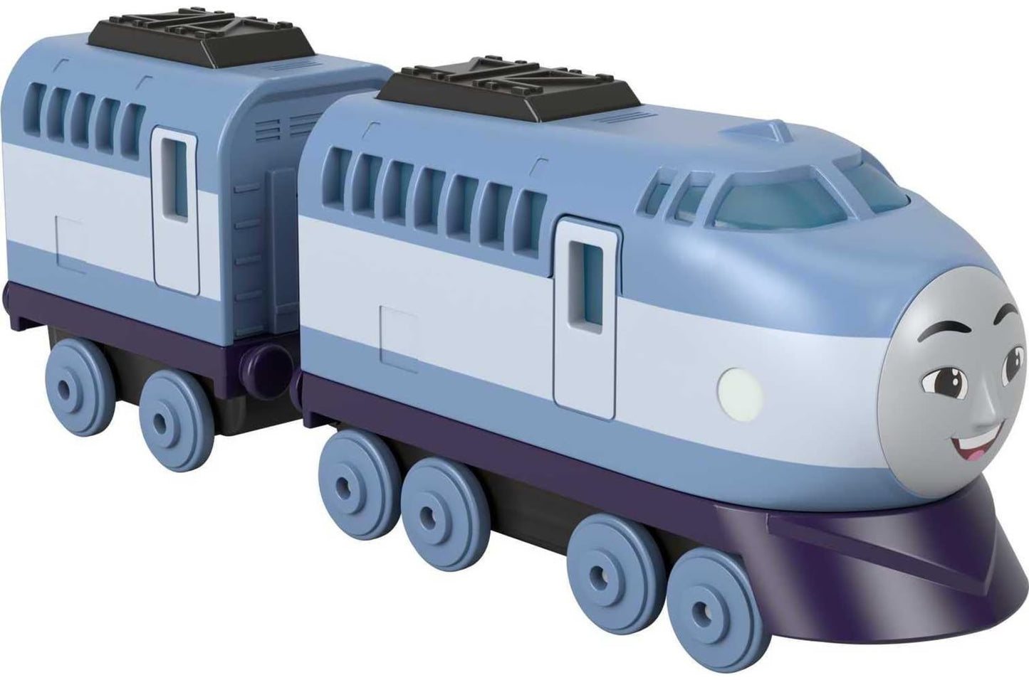 Thomas & Friends Kenji Engine & Cargo Car – Large Die-Cast Push-Along Train | Fisher-Price