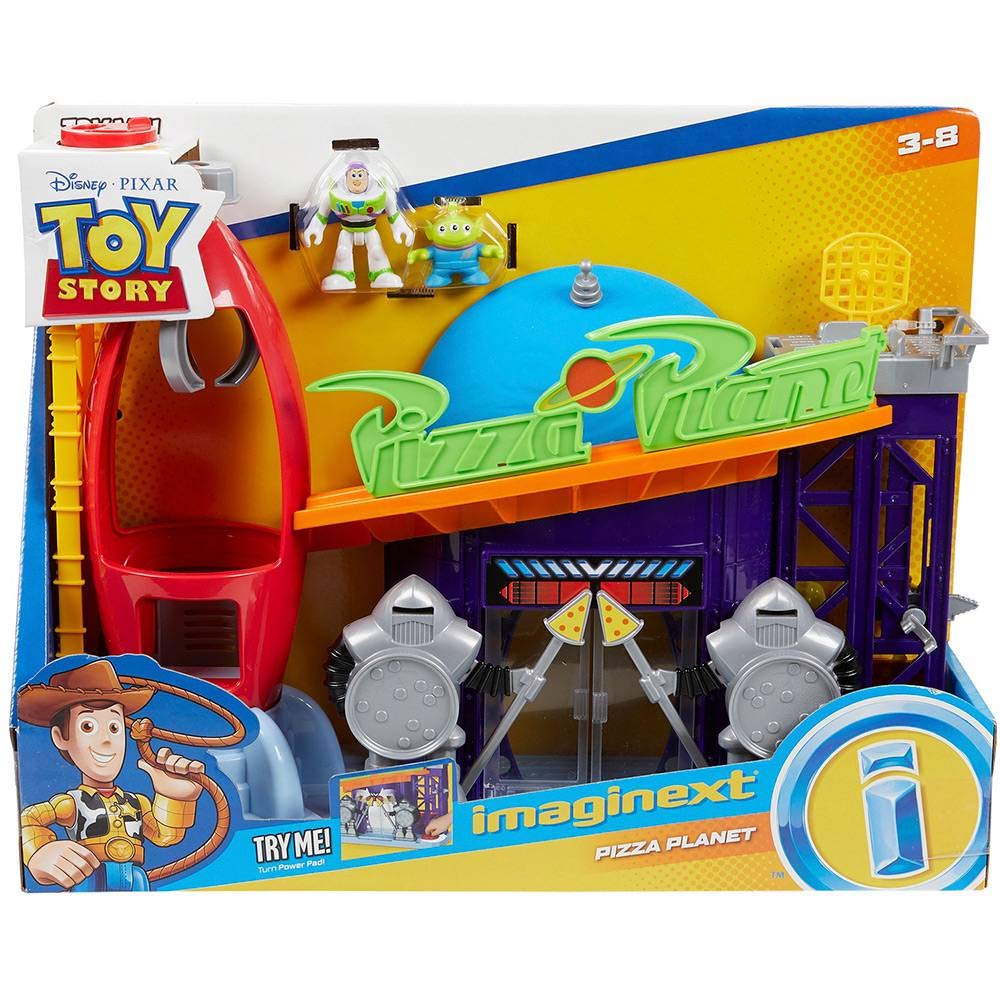 Fisher-Price Toy Story Pizza Planet Imaginext Playset - Buzz Lightyear & Alien Claw