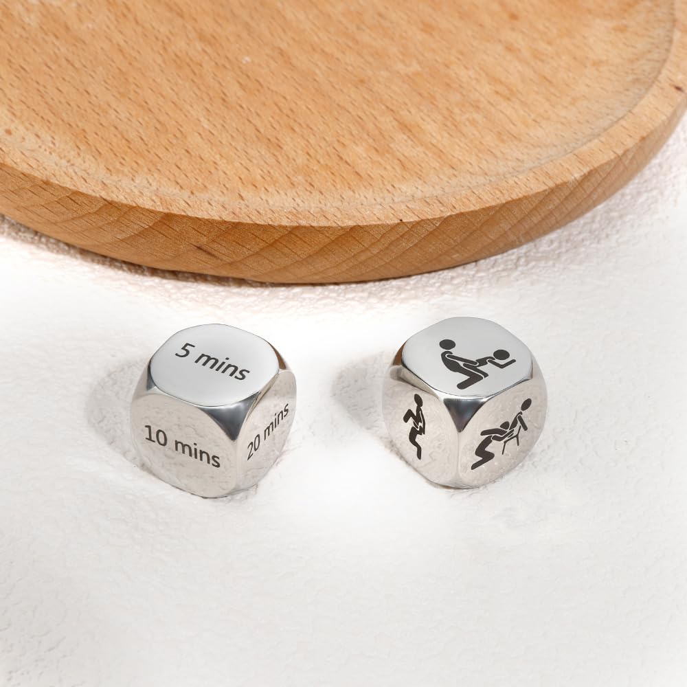 Fiszdovb Date Night Dice – Valentines Gifts for Him & Her, Anniversary Ideas