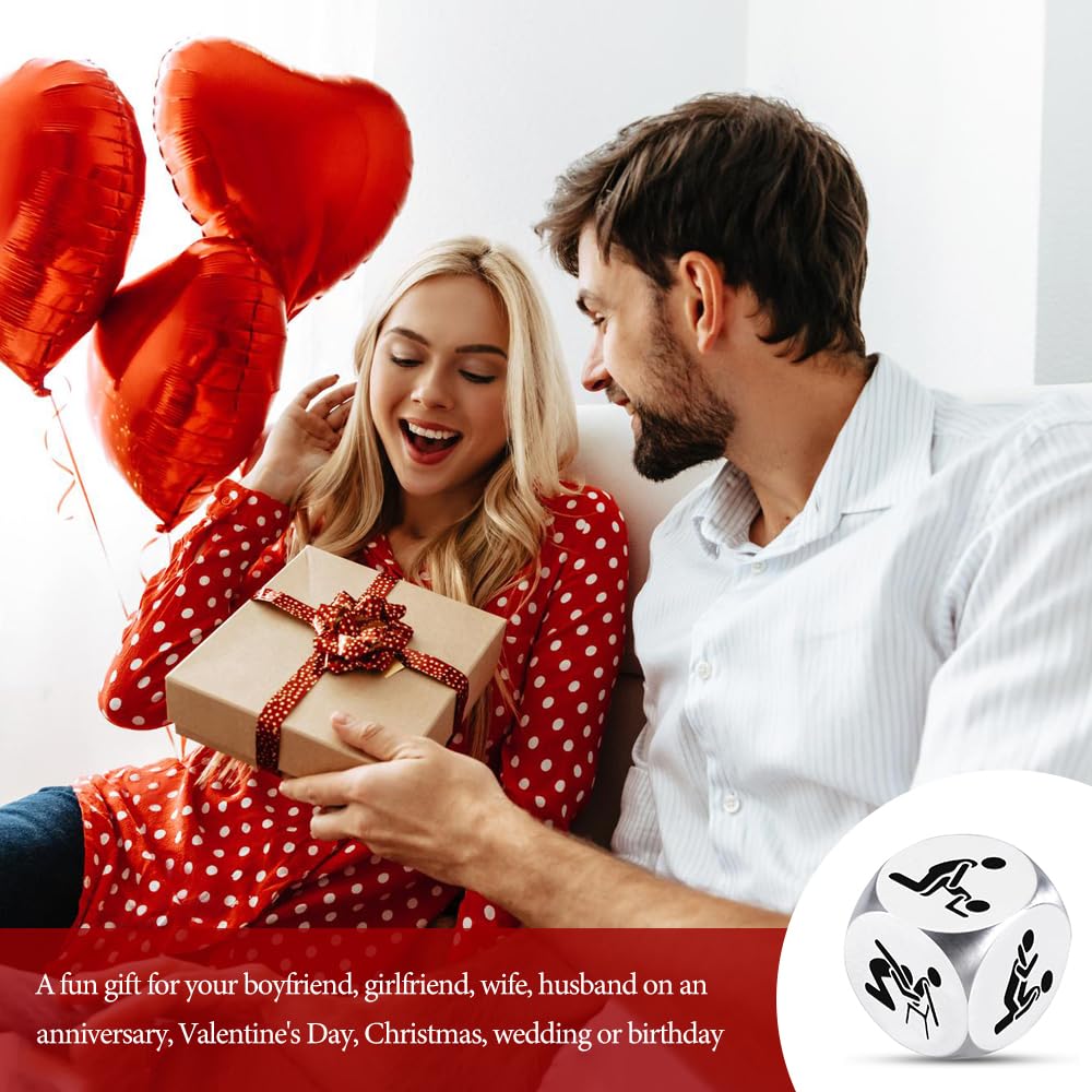 Fiszdovb Valentines Date Night Dice – Romantic Gift Ideas for Couples