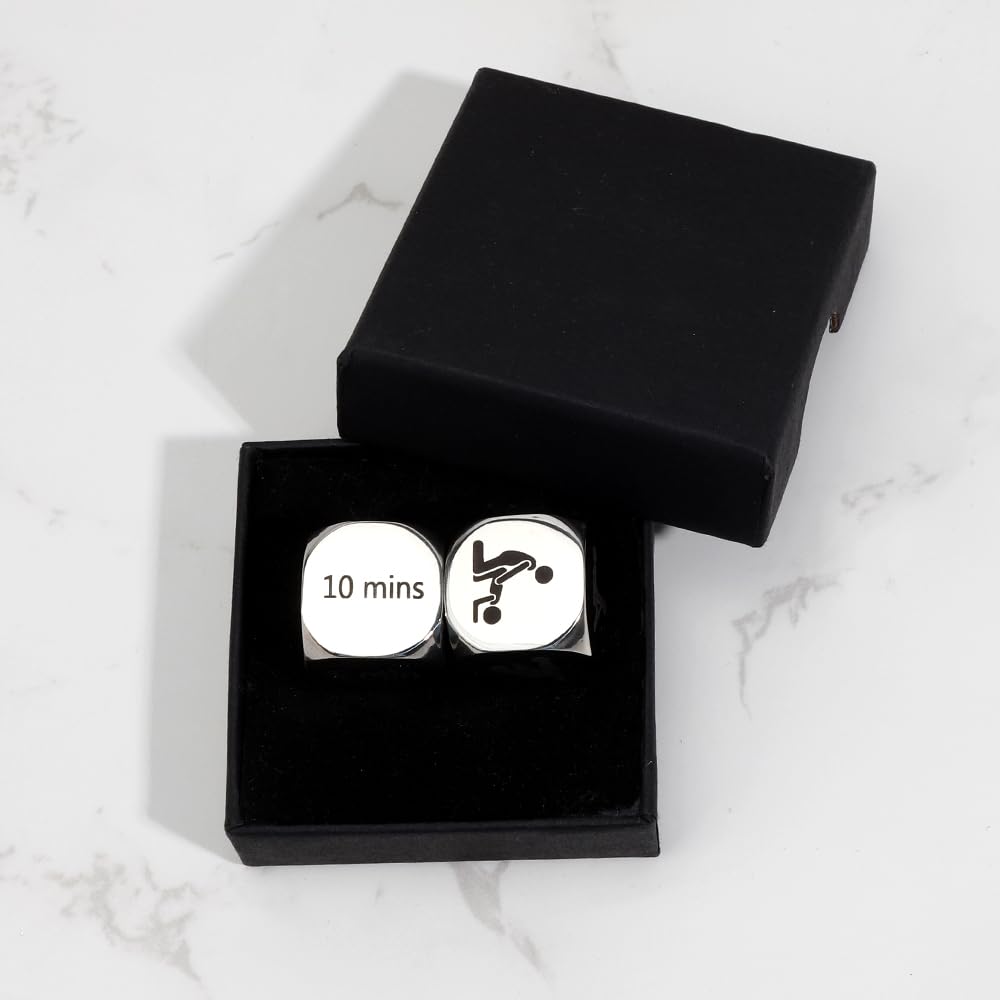 Fiszdovb Date Night Dice – Valentines Gifts for Him & Her, Anniversary Ideas