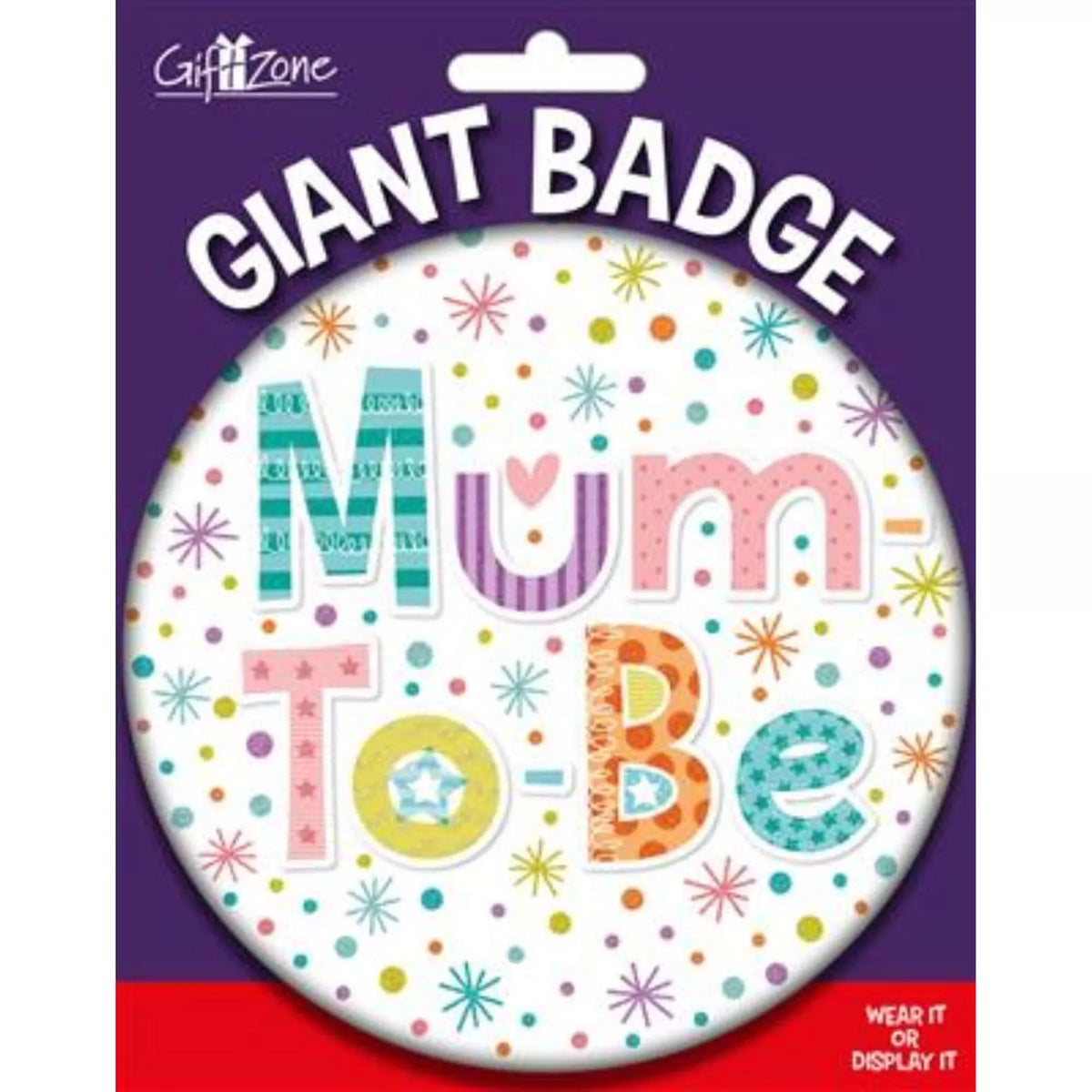 mum  to  be       badge    mega