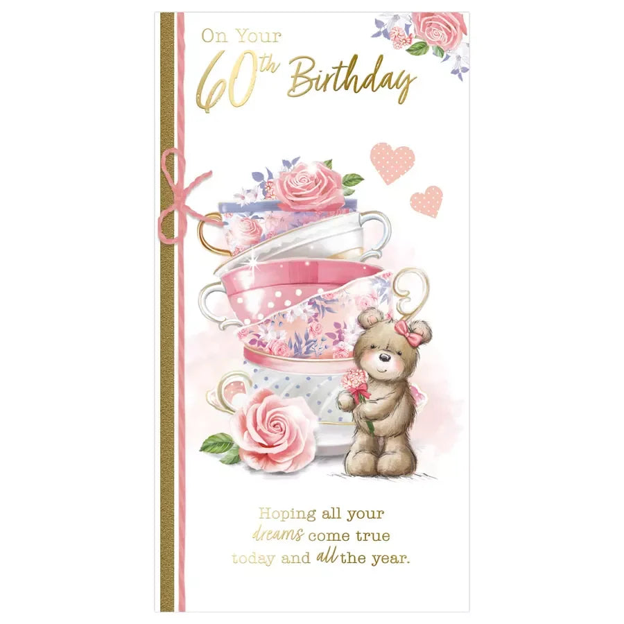 on your  60th birthday  card