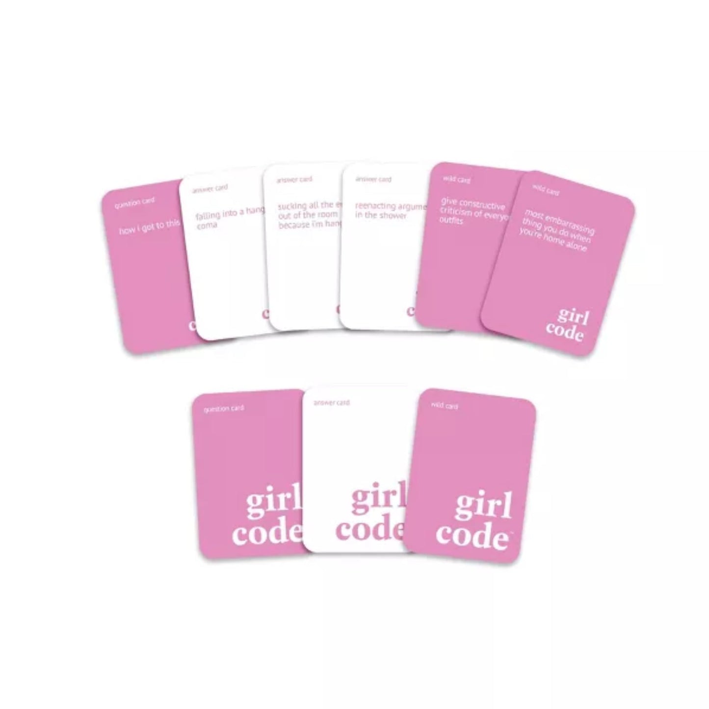 Fitz Girl Code Party Game – 275 Hilarious Q&A Cards for Girls Night, Bachelorette & Galentines