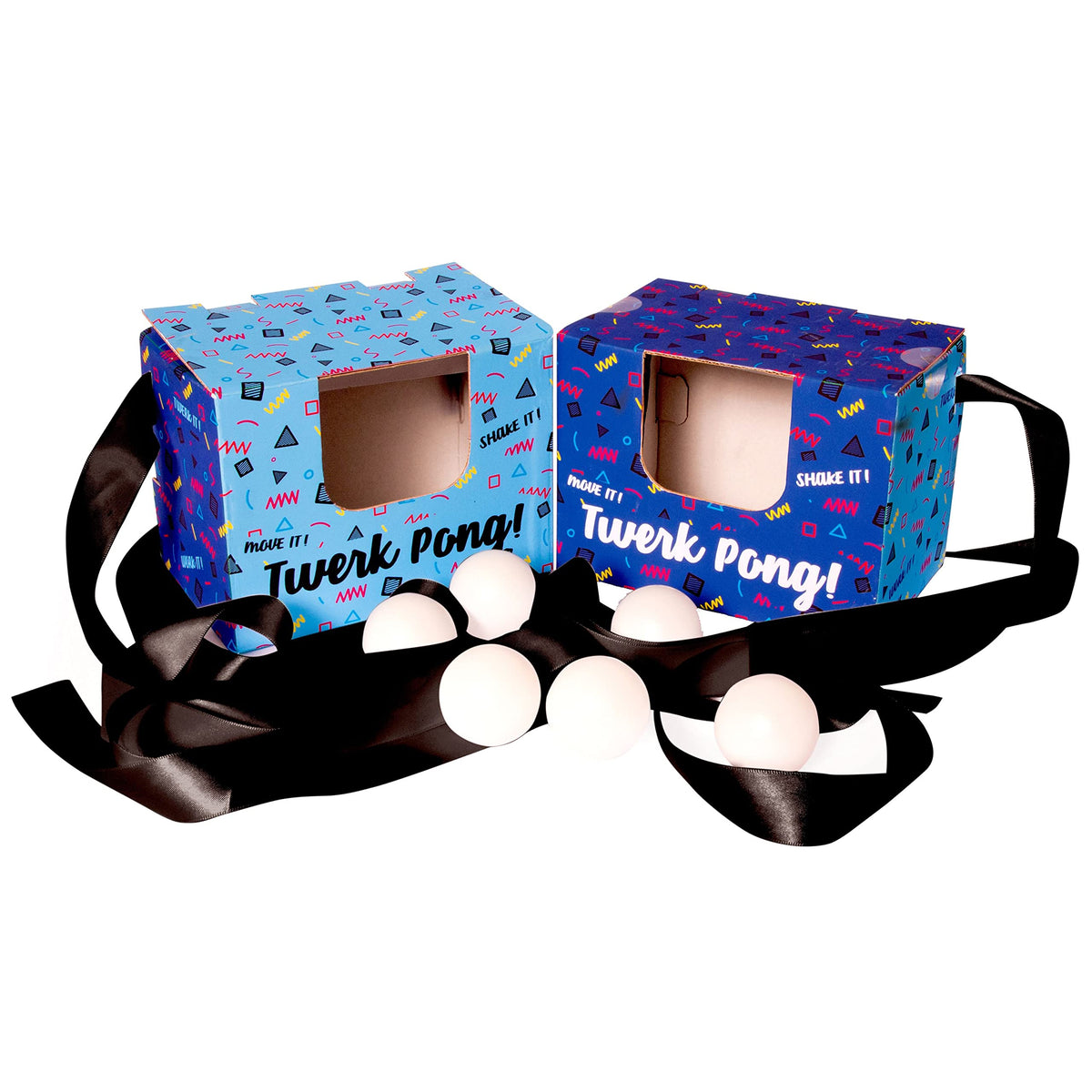 Fizz Creations Twerk Pong Game – Original Party & Hen Night Fun (Includes 10 Balls)