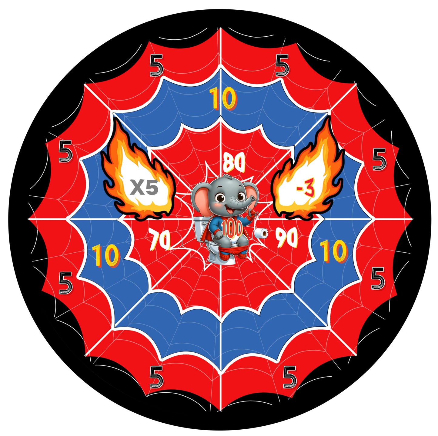 FJQZDBDSA Spiders Web Shooter — Wrist Toy & Target Set for Boys 4-8 | Birthday Gift