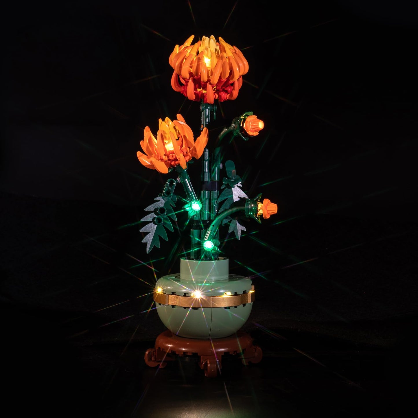 Flashebrick LED Light Kit for Lego Chrysanthemum 10368 – Vibrant Petals Lighting Set