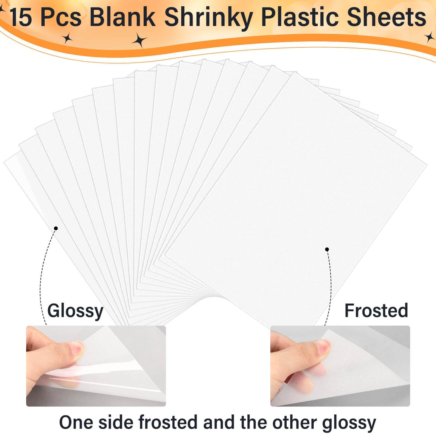 Flasoo 87 PCS Shrinky Plastic Sheets Kit — Creative Shrinky Art, Keychains & Craft Supplies
