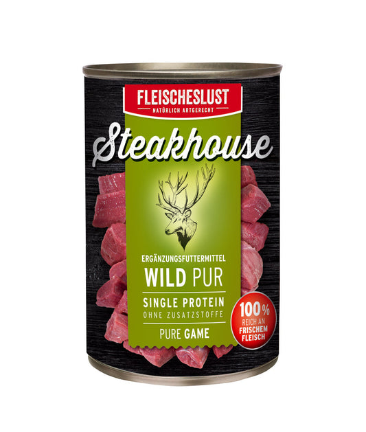 Fleischeslust Steakhouse Pure Game (6 x 400g)