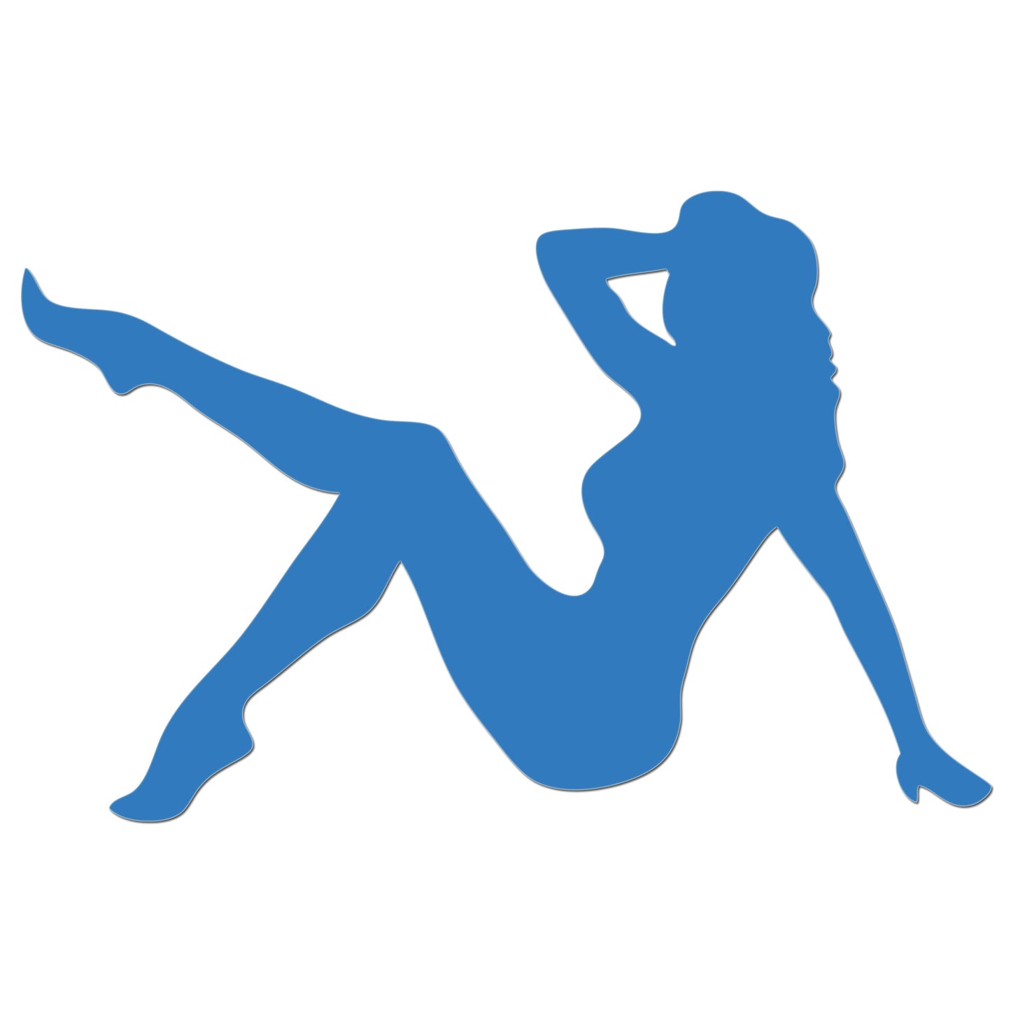 Pin Up Girl Iron On HTV Transfer