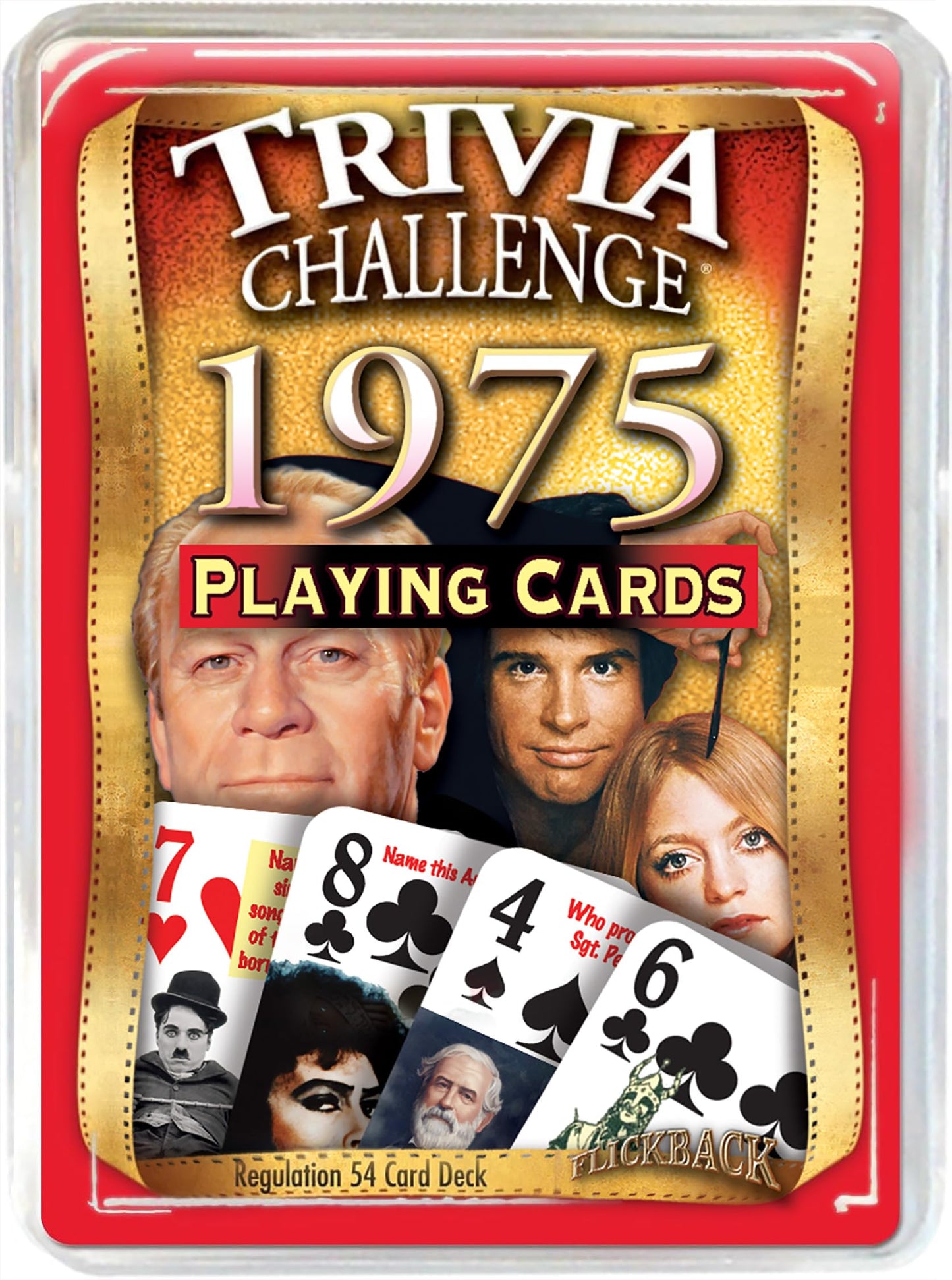 Flickback 1975 Birthday Trivia Cards – Gift for People Born in 1975
